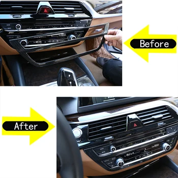 Pentru BMW Seria 5 G30 2018-2020 Auto Interior ABS Central de Aer Conditionat de Control Volum Buton de Ajustare a Acoperi Accesoriile