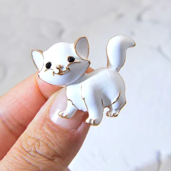CINDY XIANG New Sosire Email Cat Broșe Pentru Femei de Moda Drăguț Animal Pin Primavara-Vara de Design de Bijuterii de Înaltă Calitate