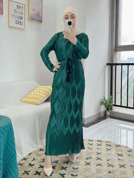 Femeile Eid Mubarak Abaya Turcia Kimono Cutat De Lux Musulmane Hijab Rochie De Islam Abayas Halat Ete Dubai Caftan Mujer Rochie De Petrecere