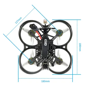 GEPRC Cinebot30 Analog 4S 6S Ultralight FPV Racing Drone TBS Nano RX / Caddx Ratel 2 GEP-F722-45A AlO V2 pentru RC FPV Quadcopter