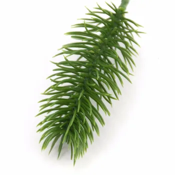 20buc Plastic Artificial Pin Verde Plante Ramuri de Nunta Petrecere Acasă Decoratiuni DIY ChristmasTree Artizanat Accesorii