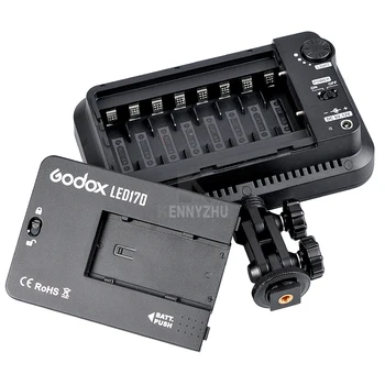 Godox LED170 Video Lumina 170 Lampa LED Studio Foto Umple de Iluminat 2700LM 5500-6500K fără Trepte a Luminozității pentru DV aparat de Fotografiat Canon Nikon