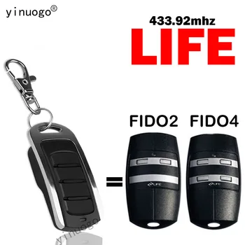 New LIFE FIDO2 FIDO4 Telecomanda 433,92 mhz Rolling Code LIFE FIDO 2 4 Usi Garaj Telecomanda Poarta Deschizator de Transmițător Cheie
