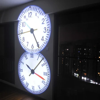 LED Ceas de Proiecție Luminoasă LED-uri Ceasuri Digitale Frumoase Model de Proiectie Ceas de Perete cu 5 Piese de Culoare Plug SUA
