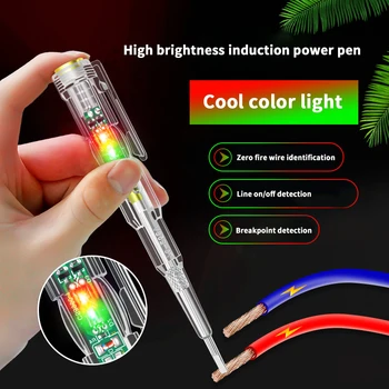 Inteligent Tester de Tensiune Pen AC Non-contact de Inducție Test Creion Voltmetru Detector de Putere Electrică Indicator Șurubelniță
