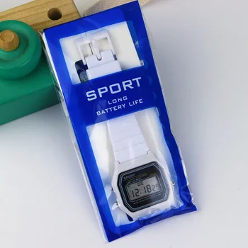 Moda Sport Copii Ceasuri pentru Baieti Ultra-light Curea de Cauciuc Teen Led Ceas Digital cu Data de Fete Ceas Unisex Ceas