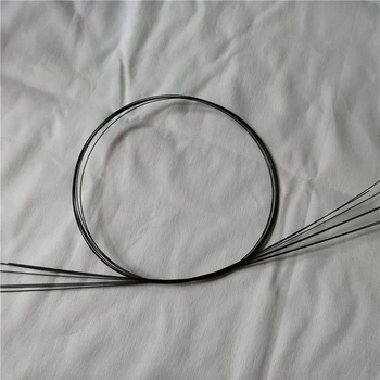 10PC Negru Fibră de Sticlă Laminată cu Diametrul de 0.8 mm, 1mm, 1.2 1.5 1.6 1.8 mm, 2mm 2.5 3 mm din fibra de sticla Elastic de Izolare Solid Bar Lungime 80mm