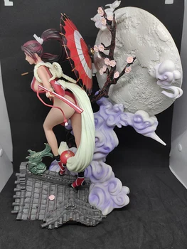 40cm Regele de Luptători Sexy Anime Figura de Mai Shiranui Acțiune Figura Chun Li Luptă Costum Figurina Adult Model de Papusa Jucării