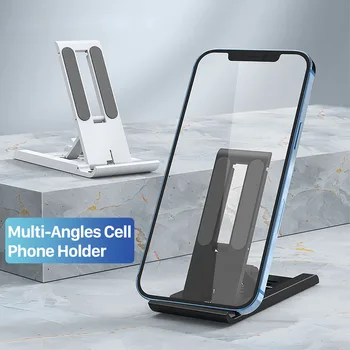 USLION Pliabil Tabletă Telefon Mobil Telefon Desktop Stand Pentru iPhone Samsung Birou Suport Reglabil Birou Suport Smartphone Sta