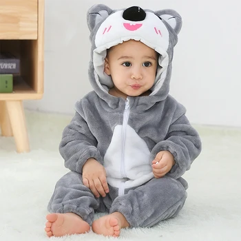 Iarna Haine Pentru Copii Panda Iepure Romper Băiat Costum Nou-Născut Romper Pentru Bebes Haine Copii Fete, Salopeta Bebelus Copil Traverse
