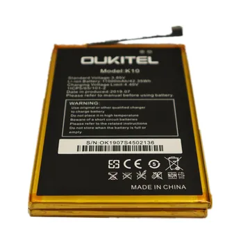 Oukitel Original 11000mAh K10 Baterie Pentru Oukitel K10 Telefon Baterii de Înaltă calitate, Cu Numărul de Urmărire