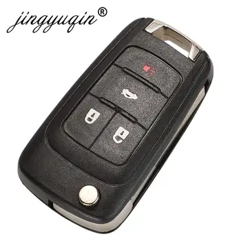 Jingyuqin 100buc Flip Pliere Telecomanda Cheie Auto Shell Pentru Chevrolet Cruze Epica Lova Camaro Impala 2 3 4 5 Buton