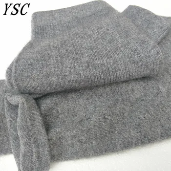 YSC Nou stil de Femei Cașmir, Pantaloni de Lână Tricot Moale caldura Lung Johns Colanți de Înaltă calitate, Slim fit style