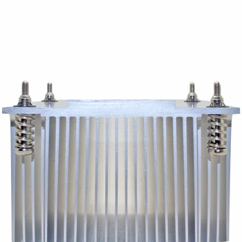 2U server CPU cooler radiator de Aluminiu pentru Intel 1155 1156 1150 1151 calculator Industrial de răcire Pasivă