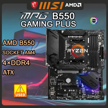 B550 Placa de baza AMD Pentru Ryzen 3000/5000 cpu MSI MPG B550 JOCURI PLUS o Placa de baza AM4 AMD B550 PCI-E 4.0 USB3.2 M. 2 ATX