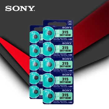 2pc Sony Original 315 SR716 SR716SW EP2012 D315 de Celule Buton Baterii cu Oxid de Argint barbati femei copii ceasuri de vânzare cu amănuntul card