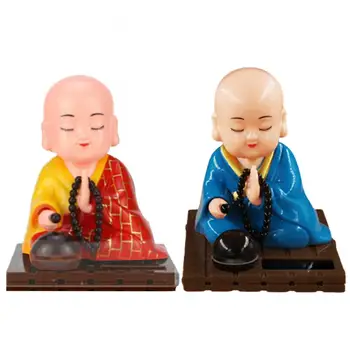 Solar Călugăr, Creativ, Decorare Auto Jucării Stil Chinezesc Micul Călugăr Novice Clătinînd Din Cap Jucarie Creativa Pentru Copii Cadou Nou