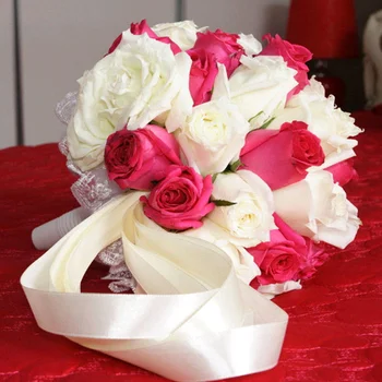 Nunta de Mireasa Rose Spuma Floral Buchet Mâner Suport pentru Flori Decor DIY Gadget-uri de Moda Consumabile Partid