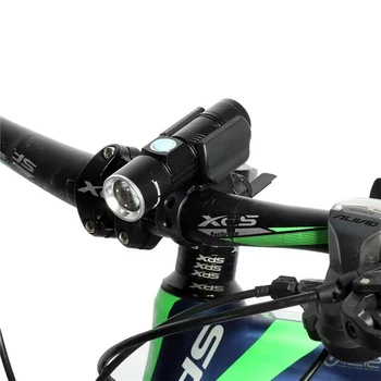 WEST BIKE Bicicleta Suport de Lumină 360 de Rotație Ghidon Bicicleta MTB de Ciclism Biciclete Lanterna Frontală Lanterna Suport de Montare Titular Clip