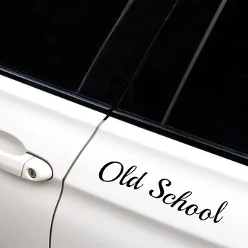 Vinde fierbinte de Școală Veche Masina Autocolante PVC Masina de Acoperire Zero Decal Moda Styling Auto Accesorii Auto