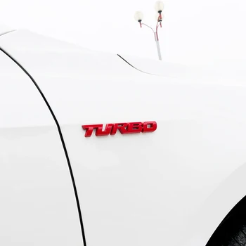 Noua Masina de Styling Masina Turbo Boost de Încărcare Stimularea 3D Metal Crom Aliaj de Zinc 3D Emblema, Insigna Autocolant Decal Auto Accesorii