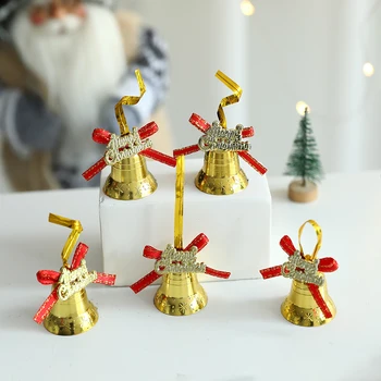 12/24/36buc Crăciun Jingle Bell Ornamente de Crăciun Copac Agățat Pandantiv Handmade, de Artizanat 2022 Decor de Crăciun de Anul Nou Consumabile