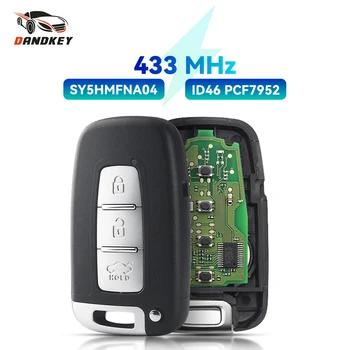 Dandkey Inteligent de la Distanță Cheie Cu 3 Butoane 433MHz ID46 Chip pentru Hyundai Accent Sonata Geneza pentru Kia Optima Fob FCC ID: SY5HMFNA04