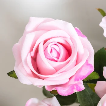 5pcs Artificiale de Trandafir Flori de Mătase Lungă Ramură Buchet pentru Nunta Acasă, Masă Cameră Centrală de Decor Fals Planta Cununa Accesoriu