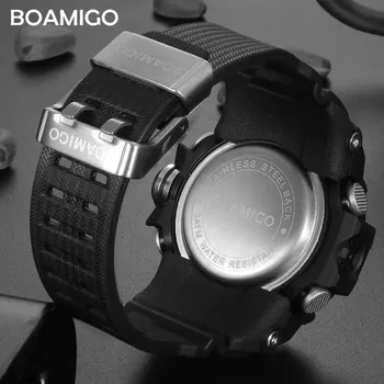 BOAMIGO Brand-Copii Ceasuri Sport fată băiat adolescent copii shock Copil quarz Moda Digital înot Încheietura ceas rezistent la apa