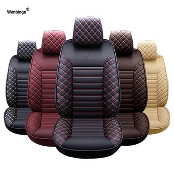 Wenbinge Speciale din Piele huse auto pentru ssangyong kyron actyon korando, rexton accesorii huse pentru scaunele vehiculului styling