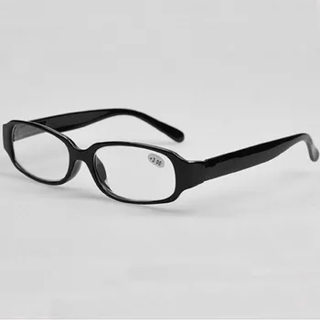 2017 vârstnici, bărbați și femei ochelari de moda usoare din plastic negru rama de ochelari de citit +1.0 +1.5 +2.0 +2.5 +3.0 +3.5 +4.0