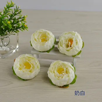 10buc stil European Mici Bujor Floare de Nunta de Decorare Cap de Floare Ghirlanda de Flori Decor Simulare Pânză de Mătase cu Flori