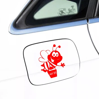 CK2214# 9.2*12cm Albine pe rezervor masina autocolant vinil decal alb/negru masina auto autocolante pentru masina barei de protecție fereastră decorare auto