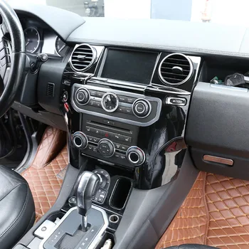 Pentru Land Rover Discovery 4 LR4 2010-16 ABS Negru Centrală de Control tabloul de Bord Decor Interior Panoul de Benzi Tapiterie Accesorii Auto