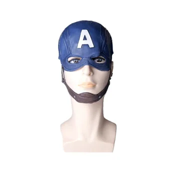 Marvel Avengers Captain America Masca Din Latex, Masca Pentru Adulti Halloween Super-Erou Masca De Casca De Halloween Petrecere De Craciun-Cadou De Articole Pentru Acoperirea Capului