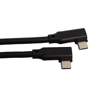 USB 3.2 Tip C Gen 2 data de Cablu 4K 60Hz 20Gbps 100W Încărcare dublu cot Cablu pentru Oculus Quest 1/2 Link-ul de Căști VR Accesorii