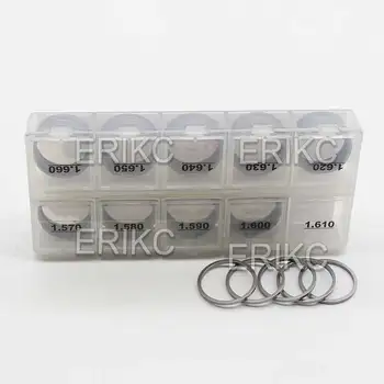 ERIKC Lamele B27 dimensiuni 1.57-1.66 mm Auto Motor Common Rail Injector Reparații Lamele de 50 de bucăți și Diesel Duza de Reglare Garnitură