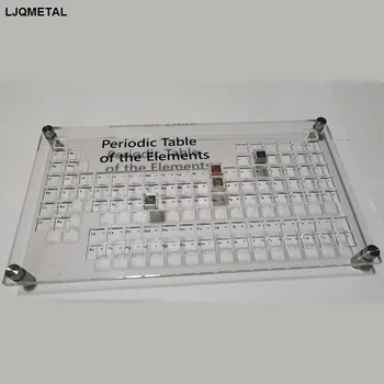 Acril Recipient de 10 mm Cub de Stocare, Tabelul Periodic al Elementelor Cutie
