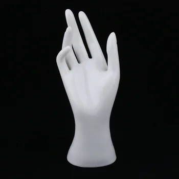 Manechin de Mână tăiat în Formă de Bijuterii Display Stand Suport Cuier pentru Lanț Brățară Brățară Inel Ceas Mănuși, 4 Culori Disponibile