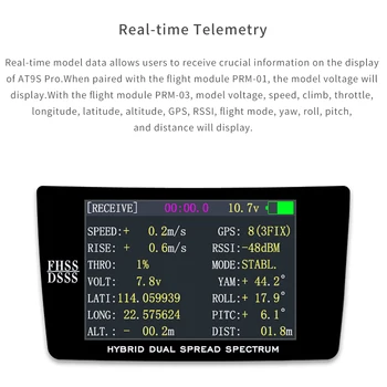 Radiolink PRM-03 OSD Telemetrie Senzor de Zbor de Retur Informații Module pentru LA9/AT9S/AT9S Pro/AT10/AT10II