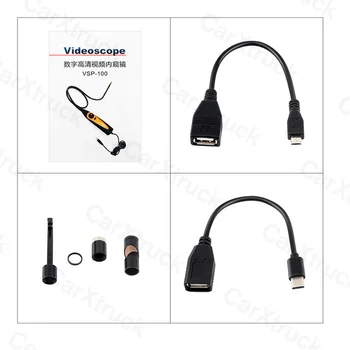 Lansarea VSP-600 USB Endoscop cu Camera 5.5 mm rezistent la apa Inspecție Endoscop 6 Lumini LED VSP600 Videoscope pentru Lansarea x 431