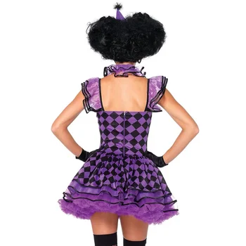Filmul Mad Hatter Costum Pentru Femei Adulte Carnaval De Halloween Petrecere Rochie Fancy Clovn Cosplay Costum